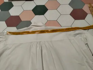 Camisa de fallero color crudo