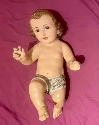 Niño Jesús con sello Olot 40 cm Años 30 original