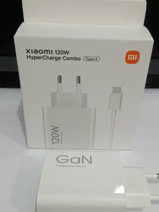 Cargador Xiaomi 120W Gan Carga rapida con Cable