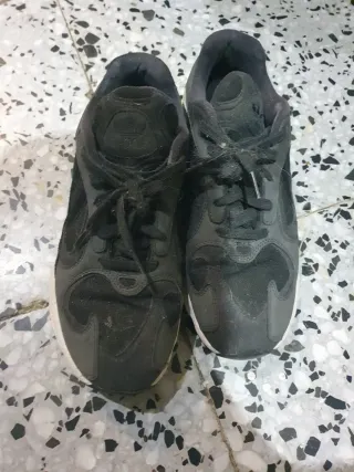 Zapatillas Adidas Torsión Negras y Verdes