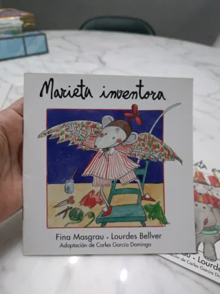 Marieta doctora, inventora, circo. Letra ligada