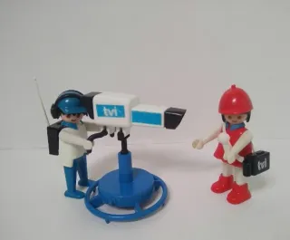 Playmobil Cámara TV Reportero 3571