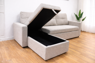 Sofa cama Beige con Arcon Oferta