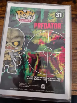 Funko Pop! Predator 31 Hot Topic Transparente