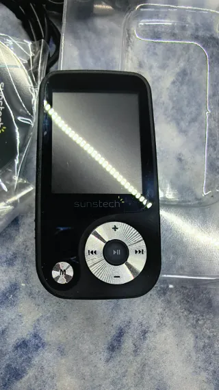 Reproductor MP4 Sunstech Negro..nuevo sin estrenar