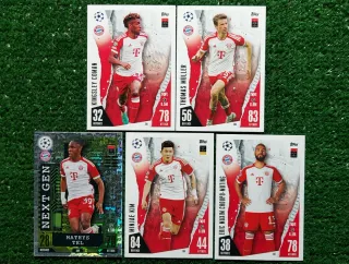 5 Carte Champions League 2023/24 Bayern Monaco