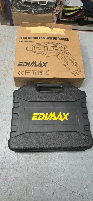 EDIMAX Aparafusadora 3.6V c/ Luz LED