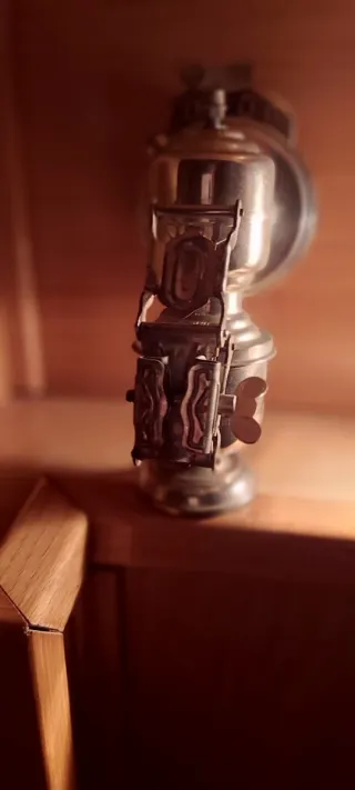 2 Lámparas de carburo alemana Melas.