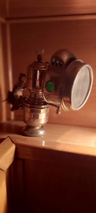 2 Lámparas de carburo alemana Melas.