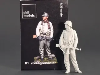 Figura resina 1/35 soldado alemán