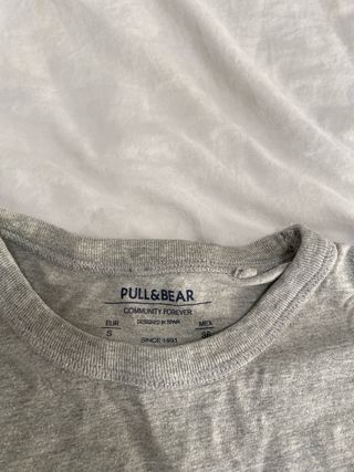 Camiseta Pull&Bear NASA Gris