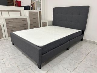 Cama Completa Nuevo con Colchon 18cm Grosor