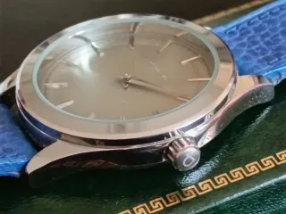 Reloj PARFOIS Elegante Hombre Azul/Plata