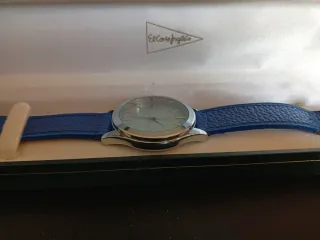 Reloj PARFOIS Elegante Hombre Azul/Plata