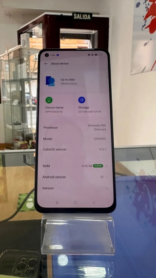 Oppo Reno6 Azul Marino 5G 128GB 8GB RAM