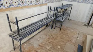 Lote de Bancos de aluminio Móstoles