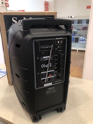 Altavoz Portátil Karaoke Sakkyo 400W Negro