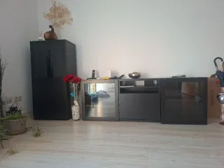 Mueble de salón negro