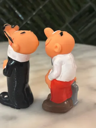 Figuras Mortadelo y Filemón Bruguera