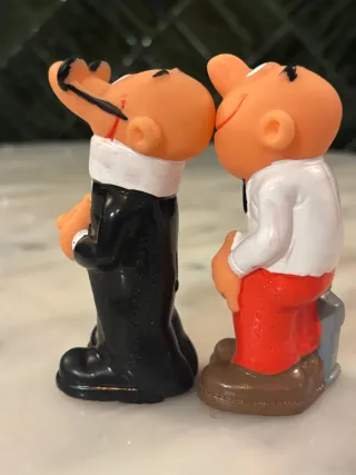 Figuras Mortadelo y Filemón Bruguera