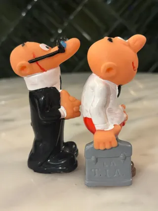 Figuras Mortadelo y Filemón Bruguera