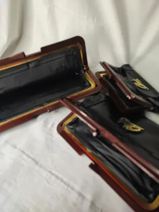 Lote 3 monederos vintage Charlie