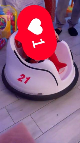 Coche de choque eléctrico infantil