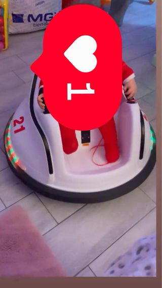 Coche de choque eléctrico infantil