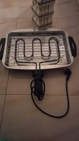 Plancha Eléctrica Parrilla