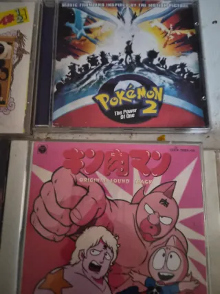 Pack CDs Anime: Pokémon, Ranma, Captain Harlock