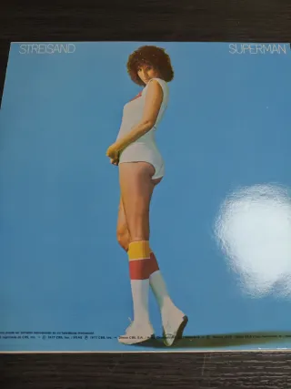 Vinilo Superman de Barbra Streisand