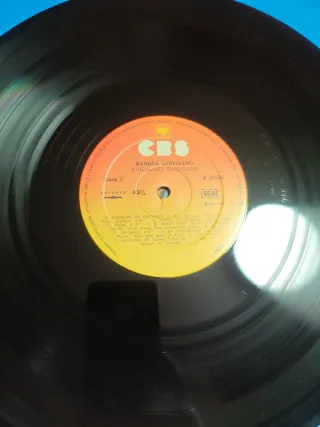 Vinilo Superman de Barbra Streisand