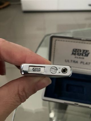 Mechero Silver Match Ultra Plat Paris