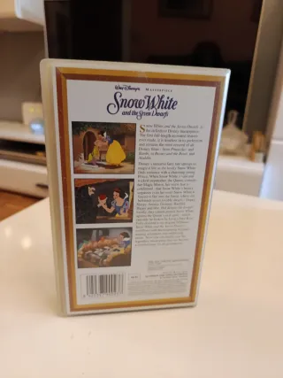 VHS Blancanieves y los 7 Enanitos Disney