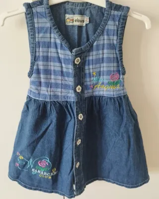 Vestido vaquero niña 15 meses