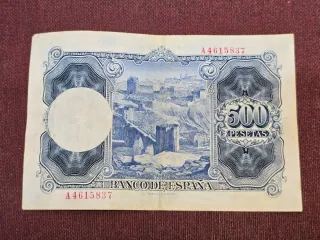 Billete 500 Pesetas 1954 España