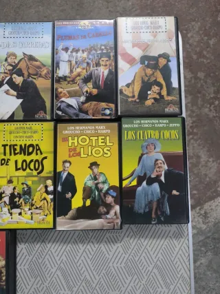 Colección VHS Hermanos Marx (13 Películas)