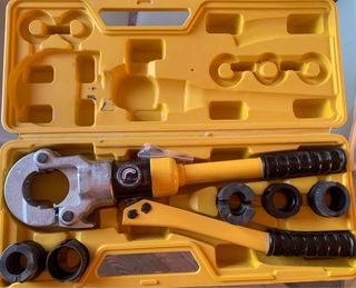 Prensa multicapa con accesorios