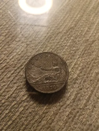 Moneda 2 Pesetas 1970 Falsa Época