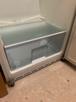 Nevera blanca sin congelador