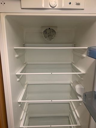 Nevera blanca sin congelador