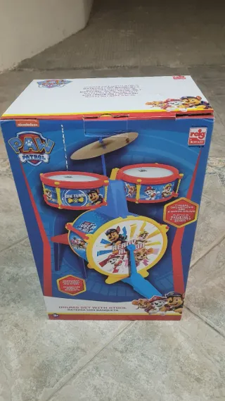 Batería Patrulla Canina casi nueva