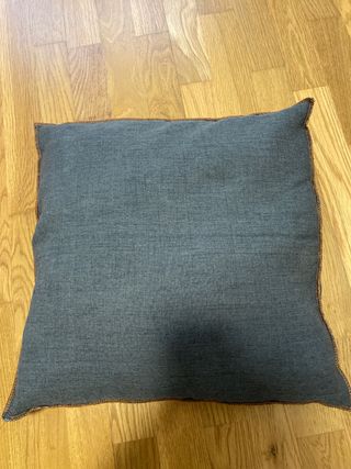 4 Cojines decorativo gris 45x45 cm