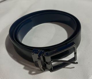 Cinturón CENCIBEL Piel Reversible Negro/Azul