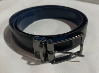 Cinturón CENCIBEL Piel Reversible Negro/Azul