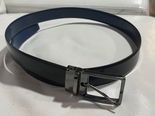 Cinturón CENCIBEL Piel Reversible Negro/Azul