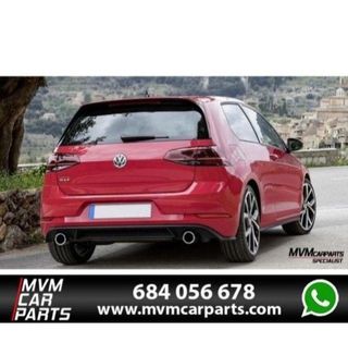 Sistema de Escape + Difusor look GTI para VW Golf