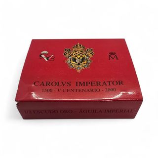 Moneda Oro 5000 Pesetas V Centenario FMNT Carlos V