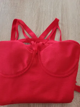 Vestido bandage rojo