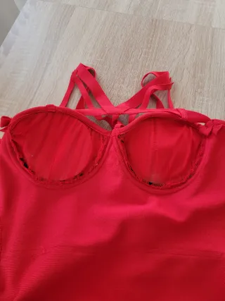 Vestido bandage rojo